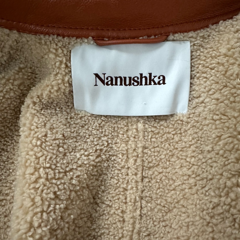 Nanushka Teddy Coat - Picture 6 of 7